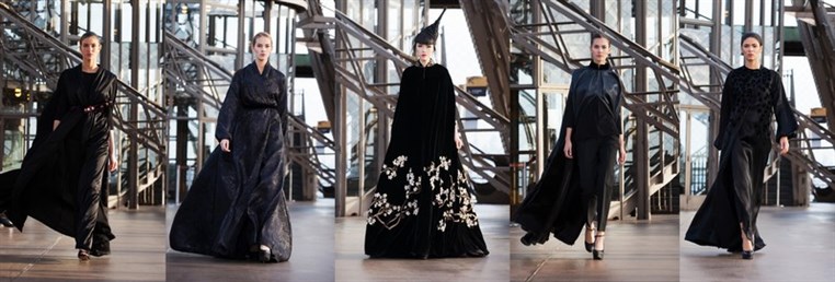 Unconventional Catwalk Took Over Paris The Phenomenal Success of Jessia Minh Anhs Autumn Fashion Show Atop the Eiffel Tower